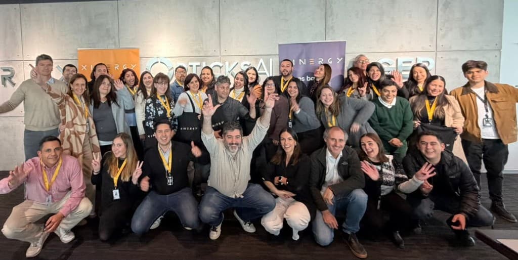 Xinergy team gathered — professionals from across the region at our offices