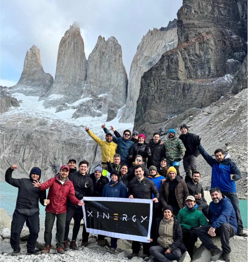 Xinergy team in Torres del Paine, 2024 — OneX VPs, directors, advisors, founders and partners